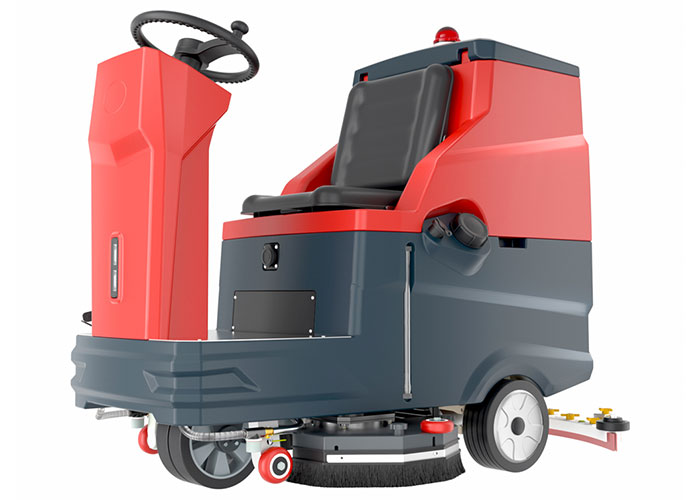 Industrial Floor Scrubber