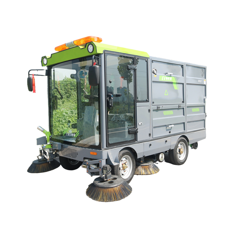 BG25 Double Dustbin Mounted Road Sweeping Truck